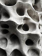 Nanostructured layers detailed textures inspired by nanoscale patterns in biomaterials