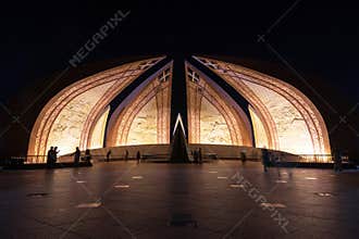 The Pakistan Monument is a national monument and heritage museum located on the western Shakarparian Hills in Islamabad, Pakistan