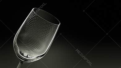 Glass of Red Wine 3D Animation