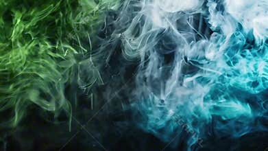 Beautiful texture thick smoke for design natural color, abstract vivid composition consists of fictional