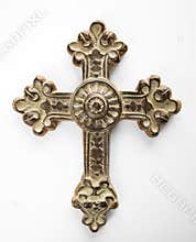 Ornate cross.