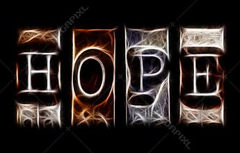 Hope concept
