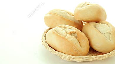 Fresh baked bread rolls
