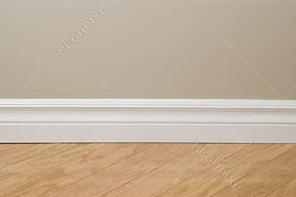 Flooring and wall detail