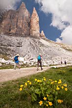 Hiking in Dolomites