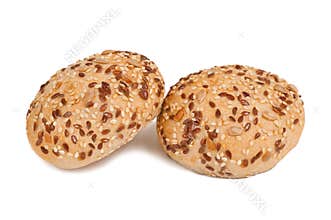 Round sandwich bun