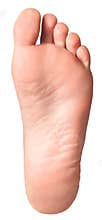Isolated Foot Sole