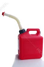 Red gas can