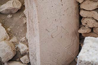 Gobekli Tepe Neolithic Archaeological Site in Sanliurfa, Turkiye