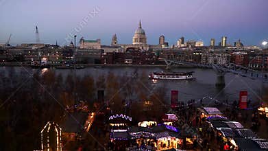 St Paul's Cathedral, seen from Tate Modern
