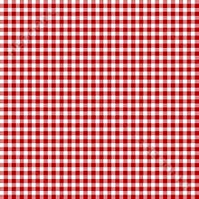 Red picnic fabric
