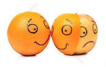Apple and Orange emotions