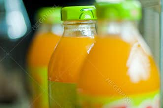 Juice bottles