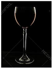 Wine glass with wine