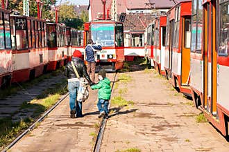 Tram depot