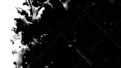 Paper absorbs ink paint