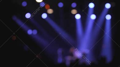 Concert out of focus