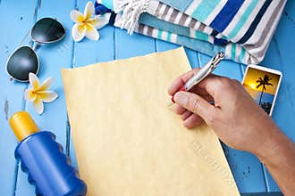 Letter Travel Vacation Holiday