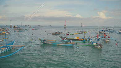 Badung, Bali, Indonesia - April 21, 2026: Balinese Fishermen