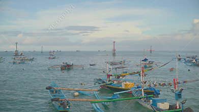 Badung, Bali, Indonesia - April 21, 2026: Balinese Fishermen