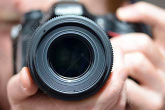 DSLR camera lens