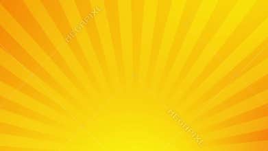 Rotate stripes yellow abstract background.