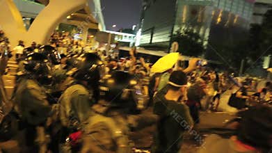 Umbrella Movement in Hong Kong