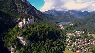 Neuschwanstein Castle Bavarian Alps Germany