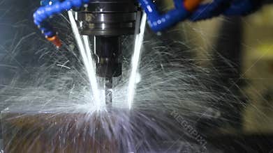 Metalworking CNC milling machine