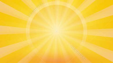 Abstract background with yellow rotating circles