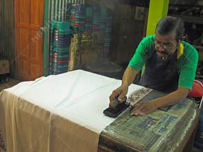 Batik production