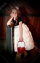 Waiting Flowergirl