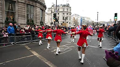 2015, New Year's Day Parade, London