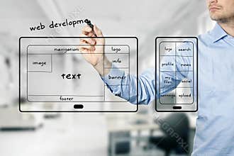 Website and mobile app development
