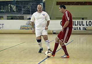 Futsal action