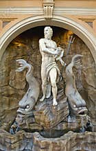 Poseidon sculpture