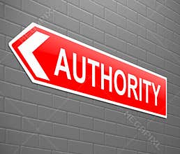 Authority concept.