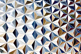 Metallic Silver Pattern