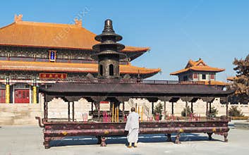 Changchun wanshou temple incense burner