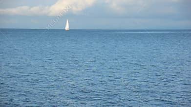 Sail Boat at Geneva lake