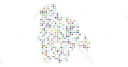 Digital Bolivia Glowing with Network Intelligence