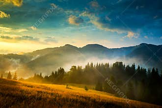 Amazing mountain landscape