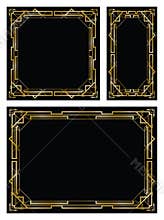 Art deco gatsby backgrounds