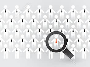 Search for suitable employees