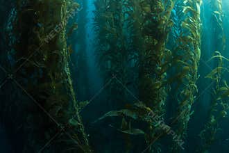 Healthy Kelp Forest