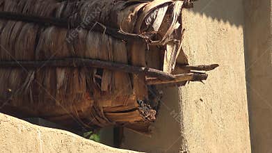 Beekeeping With Traditional Wicker Basket, Log and Skep Beehive under calm daylight, apiary, honey, rural, craft