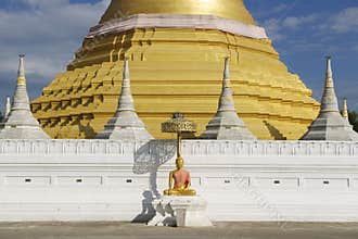 Wat Chumphon Khiri, town of Mae Sot, Tak province, Thailand.