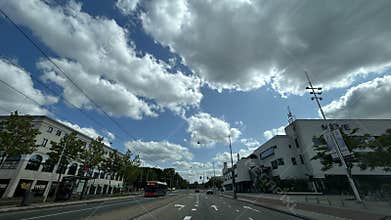 July 26 2026, Amsterdam, Netherlands. Street view of Amsterdam Business District.