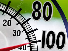 Heat Wave 100 Degree Window Thermometer