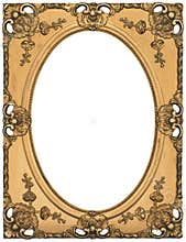 Antique Gold Picture Frame